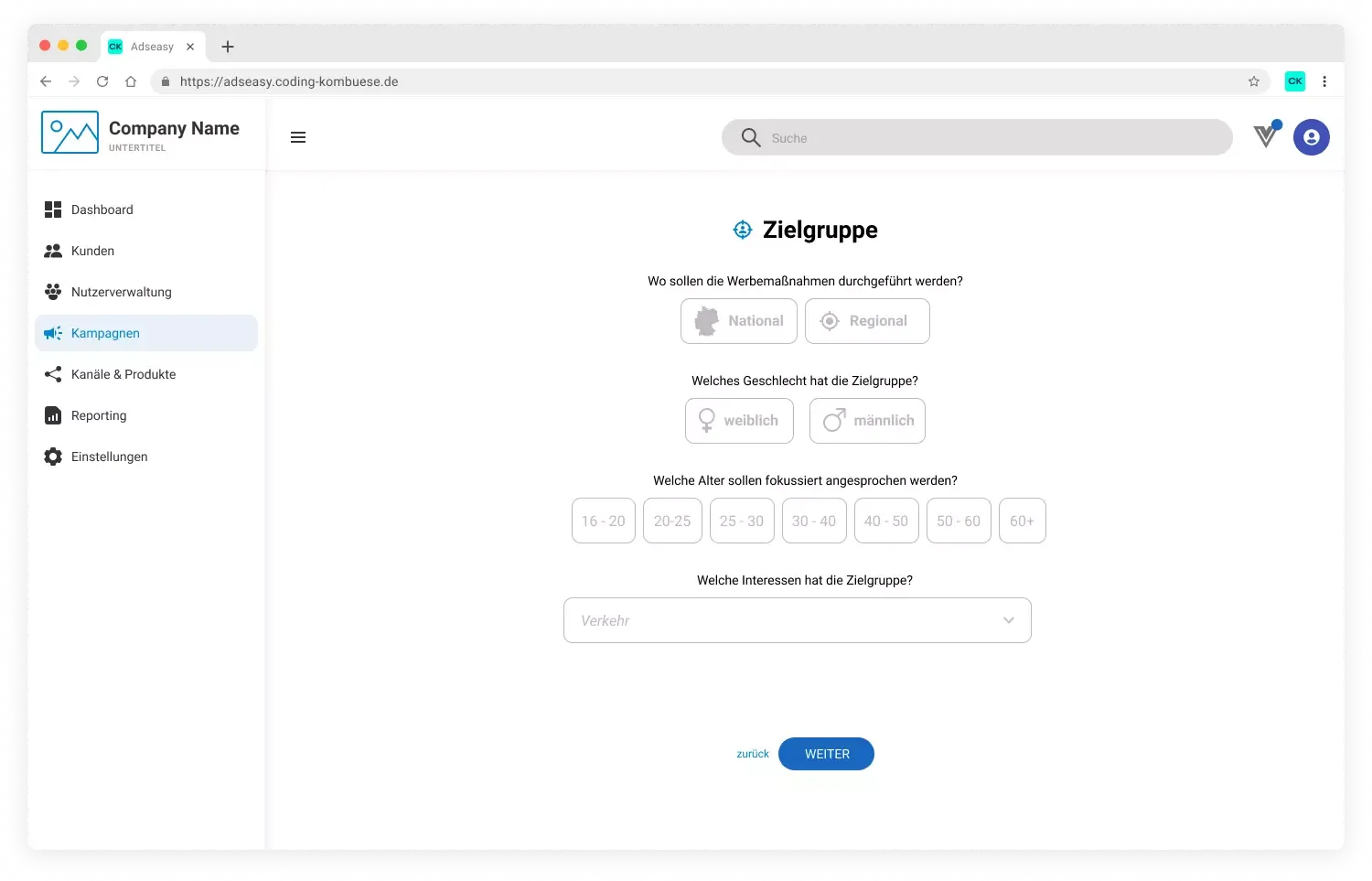 AdsEasy: Screenshot