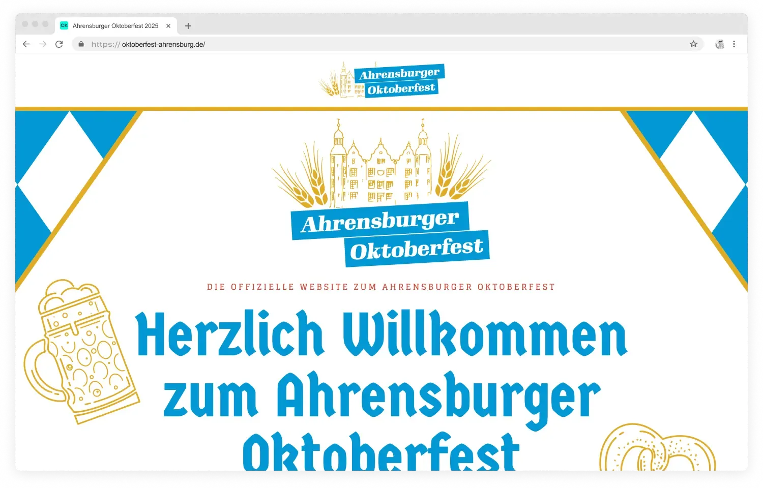 Website Oktoberfest Ahrensburg